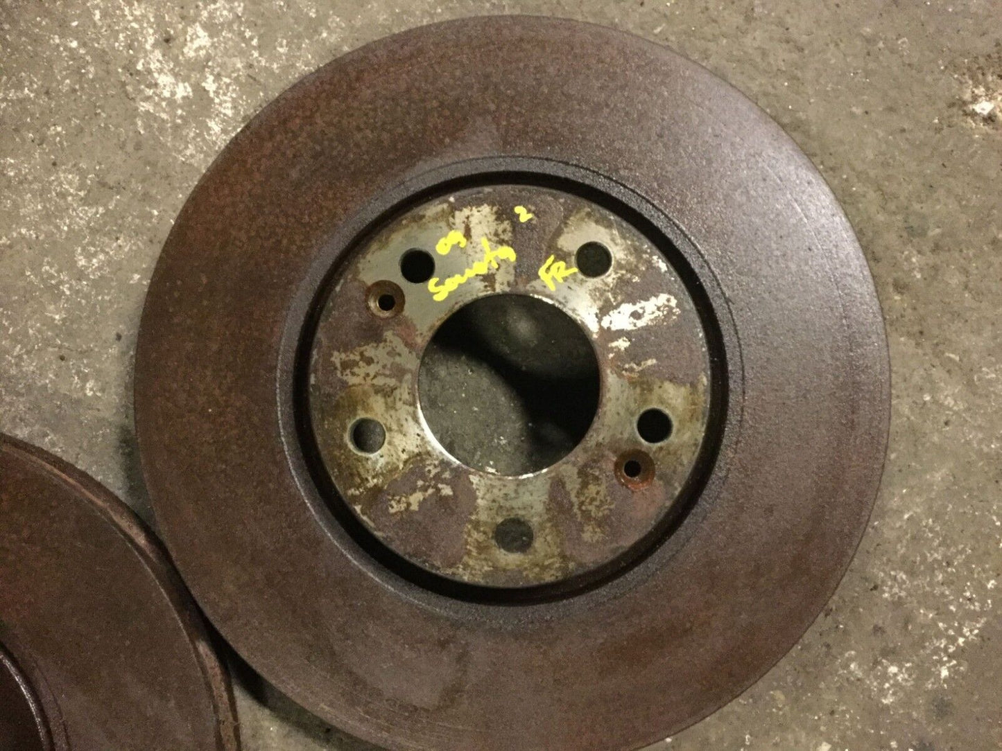06 07 08 09 10 Hyundai Sonata Front Brake Disc Rotor 2pcs OEM D12 42k