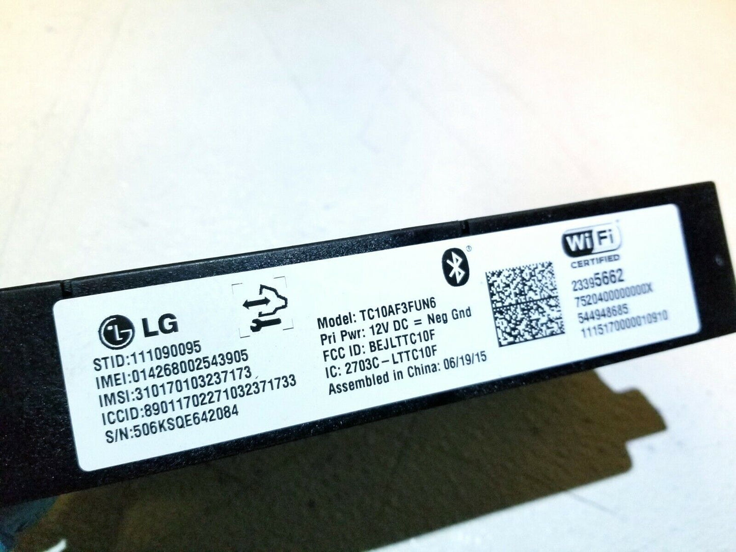 15 16 17 18 Chevy Impala Onstar Communication Control Module 23395662 OEM