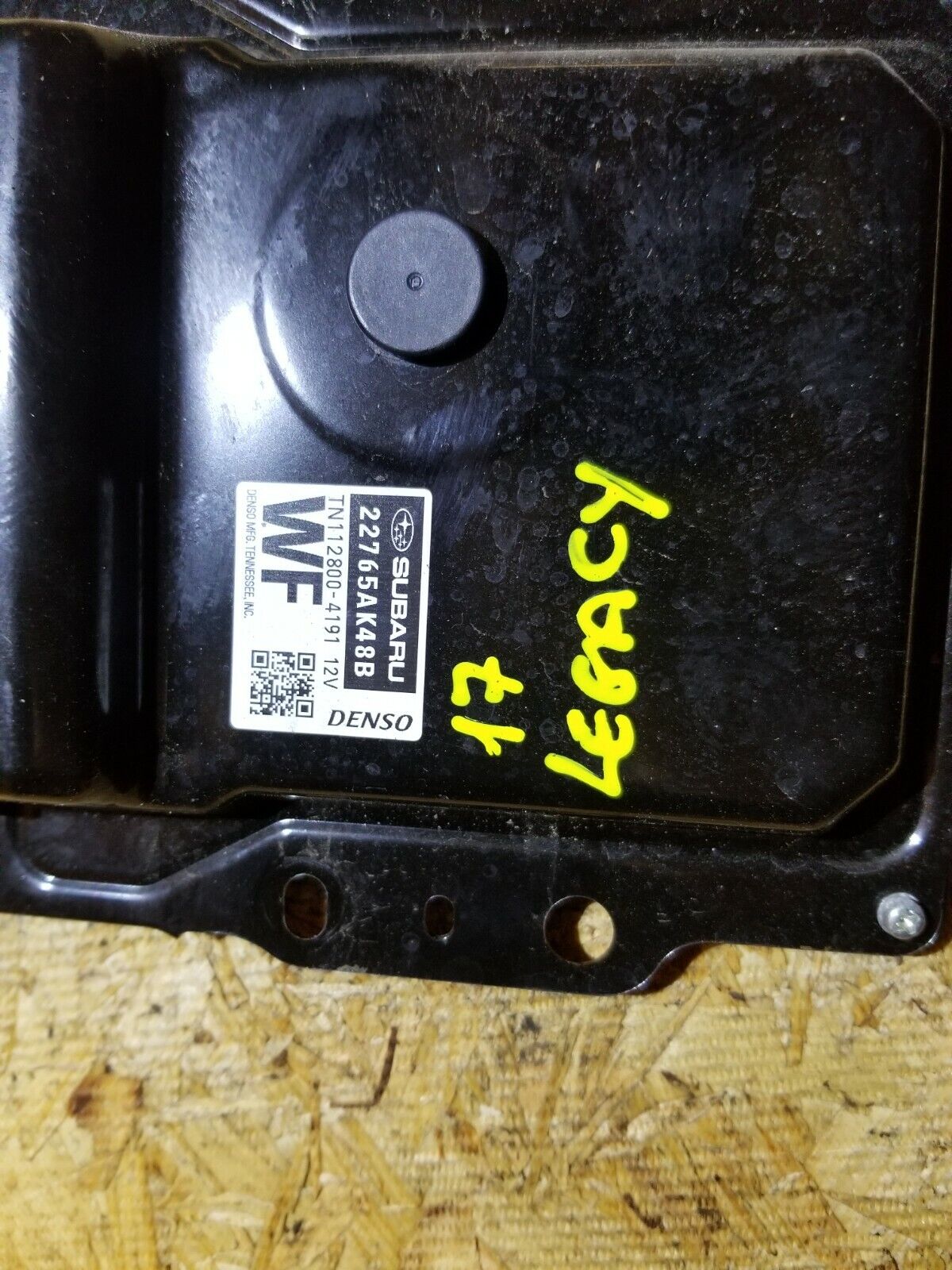2017 Subaru Legacy 2.5l Ecu Ecm Engine Control Module OEM 10k