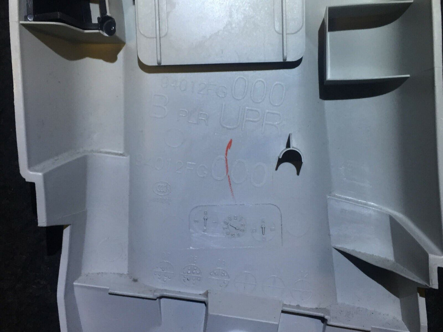 08 09 10 Subaru Impreza Right Passenger Side Upper B Pillar Trim 94012fg000 OEM