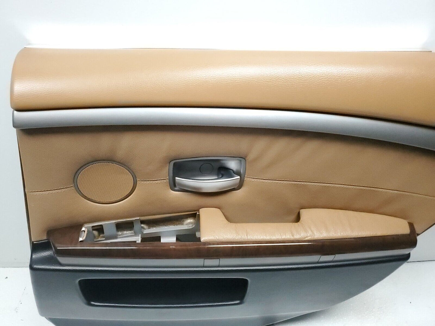 02 03 04 05 BMW 745i E65 Rear Door Trim Panel Right Passenger Side OEM