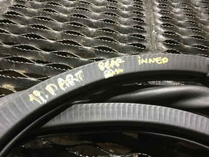 13-16 Dodge Dart Rear Right Door Inner Weather Strip Weatherstrip Seal OEM 4k Mi