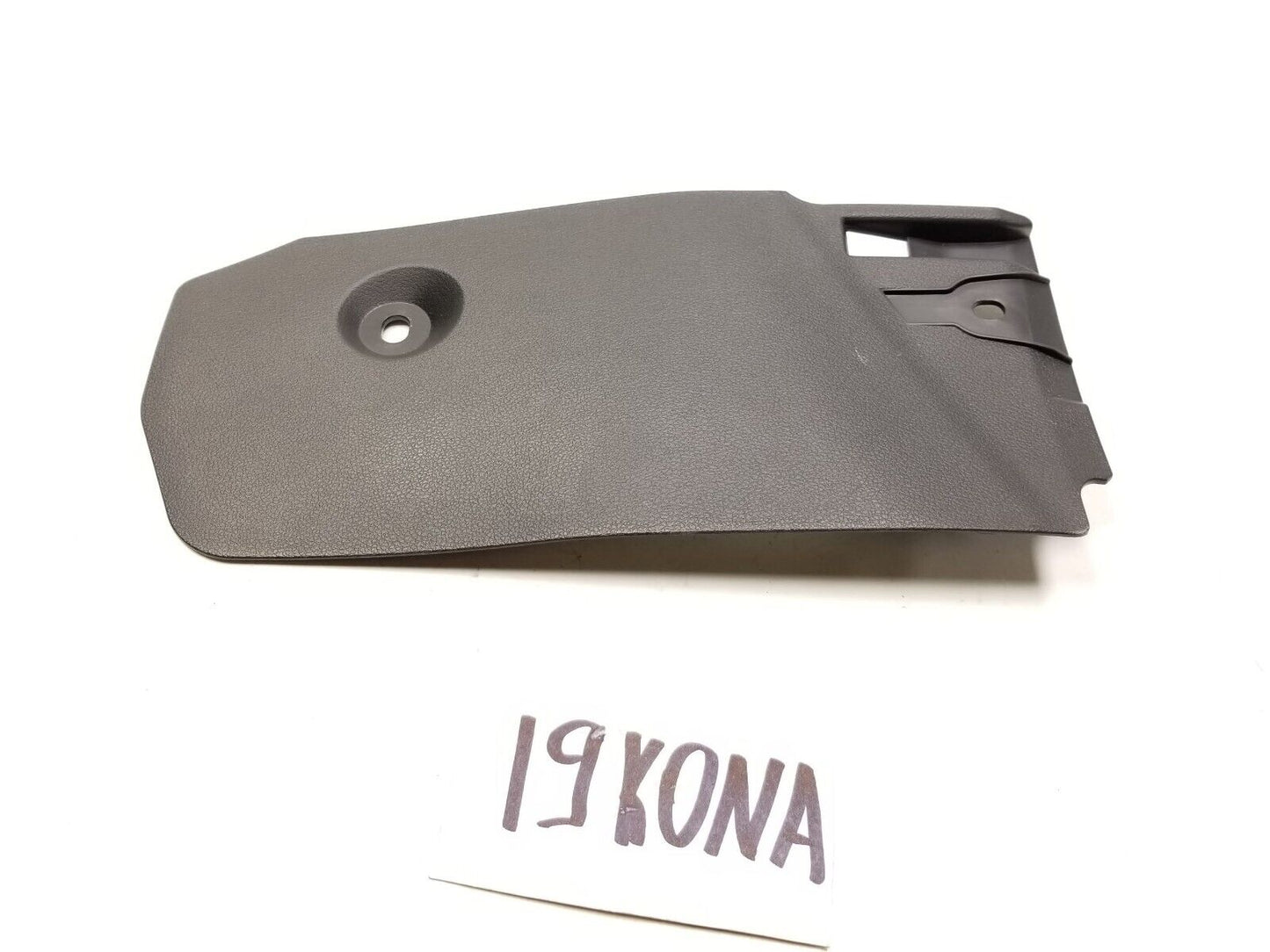 18-21 Hyundai Kona Floor Console Trim Panel Cover Left Driver Side OEM 29k Miles