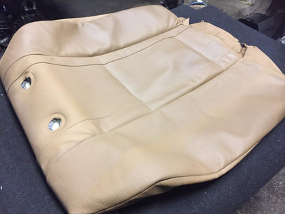 02 03 04 05 BMW 745i E65 Rear Right Passenger Side Back Upper Leather Seat OEM