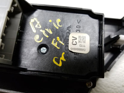 16 17 18 19 20 Honda Civic Sedan Left Driver Power Window Master Switch OEM