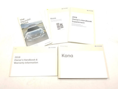 18-21 Hyundai Kona Owner's Manual OEM 29k Miles