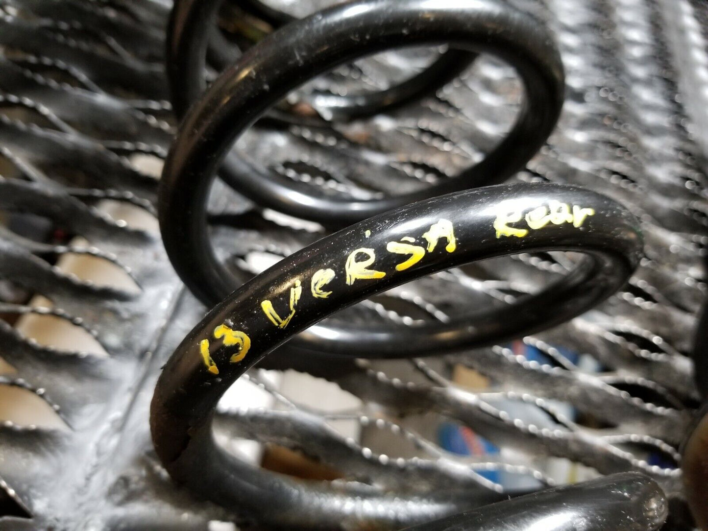 13 14 15 16 Nissan Versa Rear Coil Spring 2pcs OEM
