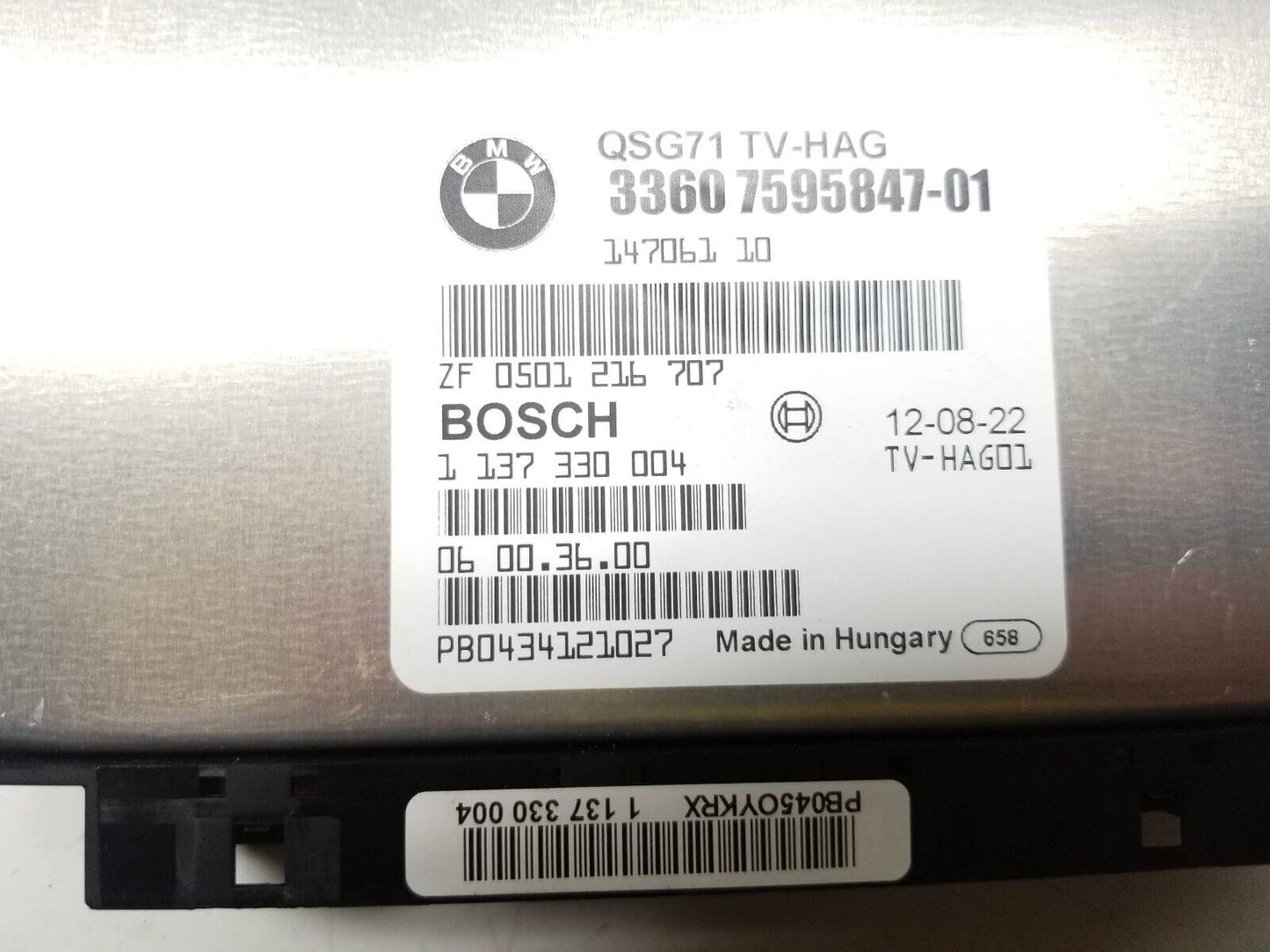 07 08 09 10 11 12 13 BMW X6 Rear Locking Differential Control Module OEM