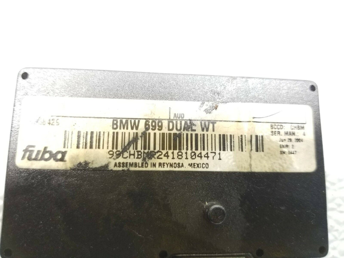01 02 03 04 05 BMW E46 AM FM Antenna Amplifier Trap Circuit Module OEM 125k Mile