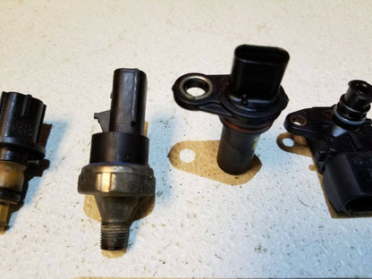 13 14 15 16 Jeep Compass 2.4 Oil Temp Crank/camshaft Map Engine Sensors 8pcs OEM