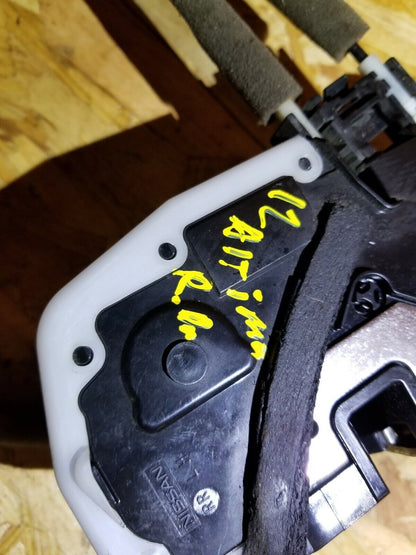 09 10 11 12 Nissan Altima Rear Left Driver Door Lock Latch  Actuator OEM 78k