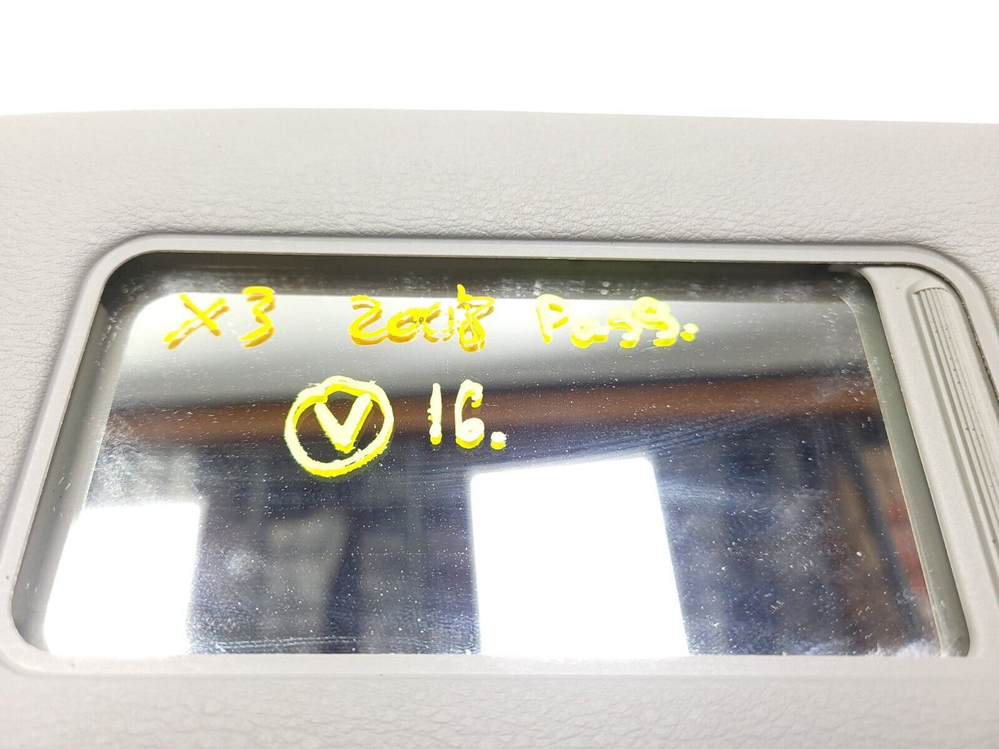 2007 - 2010 BMW X3 E83 Sun Visor Right Passenger Side OEM