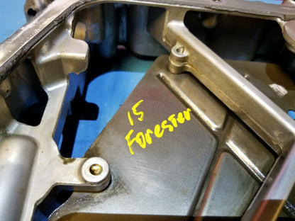 14 15 16 Subaru Forester 2.5l Engine Upper Oil Pan OEM