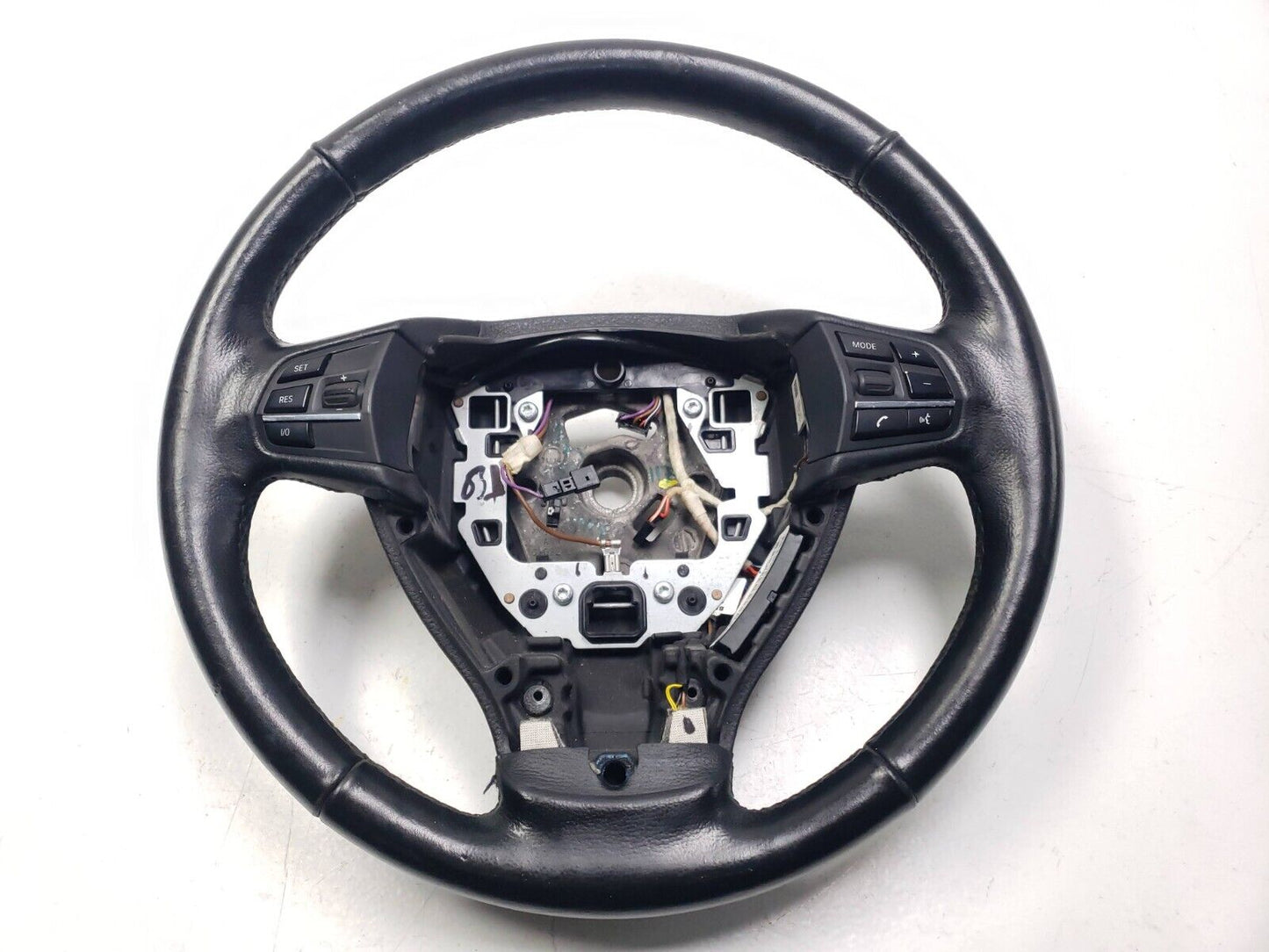 11 12 13 BMW 535xi F10 Steering Wheel Leather 9229479 OEM