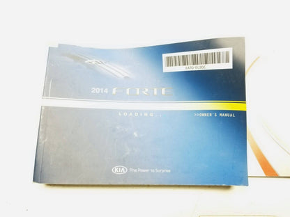 2014 Kia Forte Owner's Manual Book OEM 73k