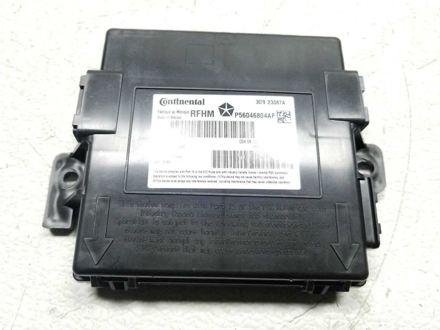 13 14 15 16 Dodge Dart Keyless Entry Receiver Control Module OEM 52k Miles