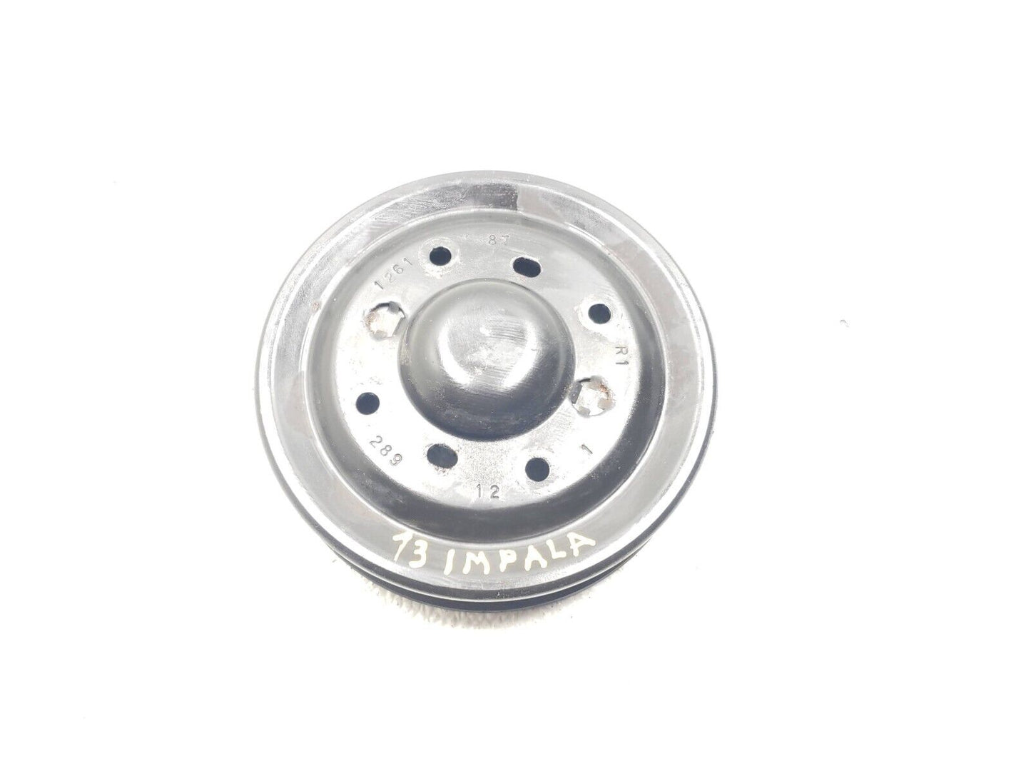 08 09 10 11 12 13 Chevy Impala 3.6l Water Pump Pulley OEM 84k Miles