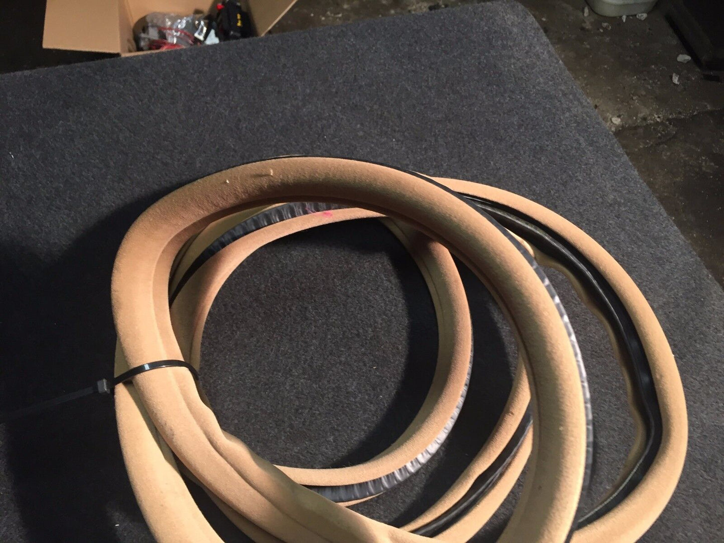 02 03 04 05 BMW 745i E65 Rear Right Pass Door Weatherstrip Seal OEM