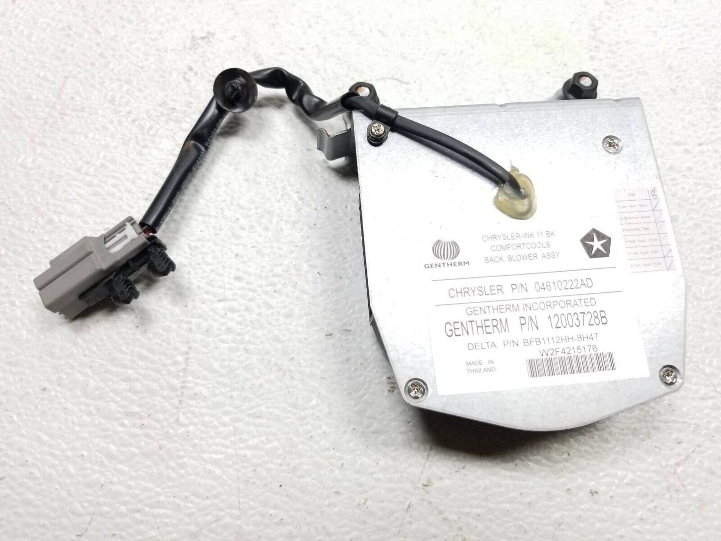 14 15 16 17 Jeep Grand Cherokee Front Right Pass Seat Blower Motor OEM