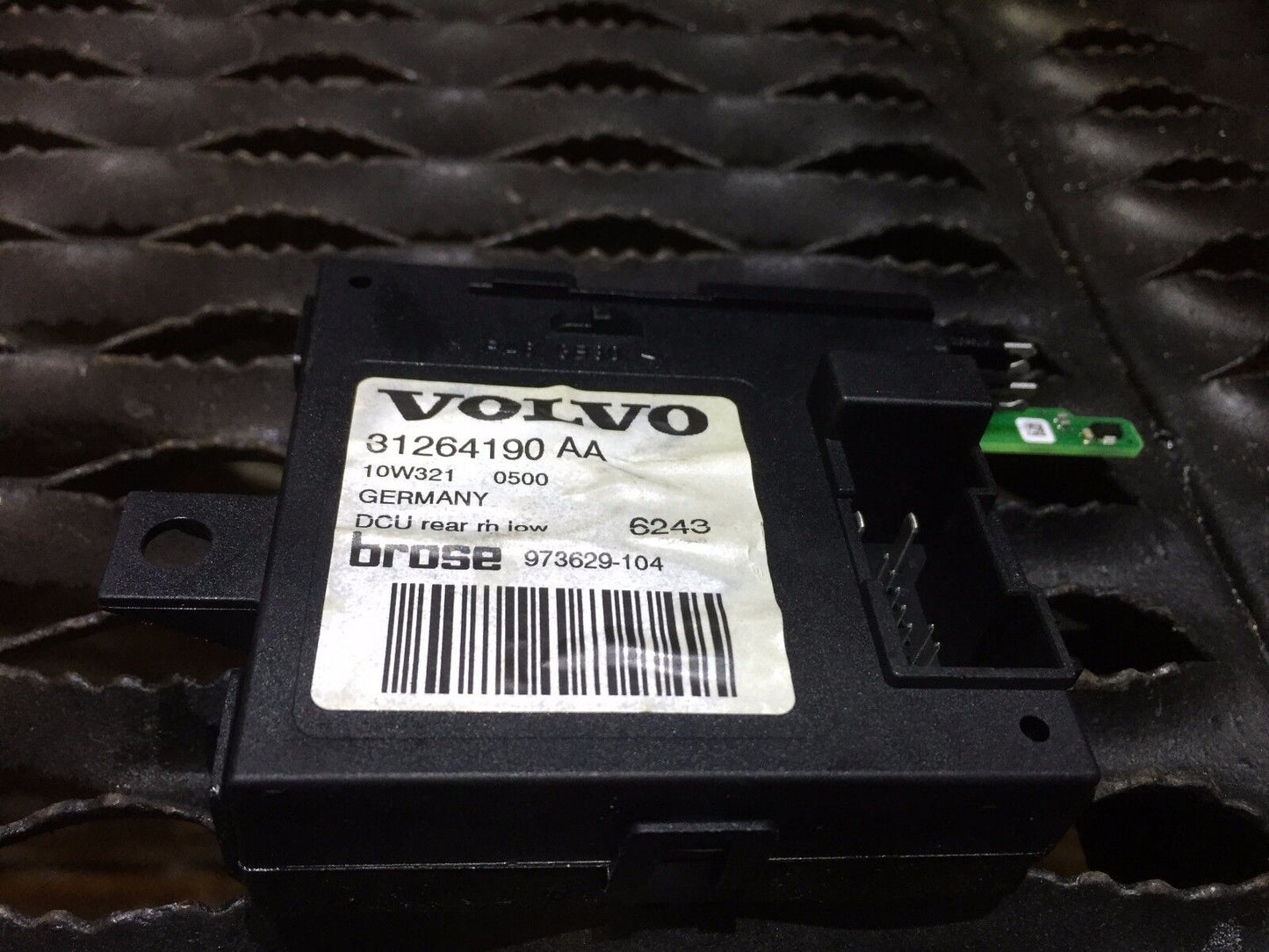 05 06 07 08 09 10 11 Volvo S40 Ecu Passenger Side Rear Power Window Motor OEM