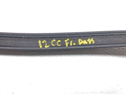 09 10 11 12 Volkswagen Cc Door Weatherstrip Seal Front Right Passenger Side OEM