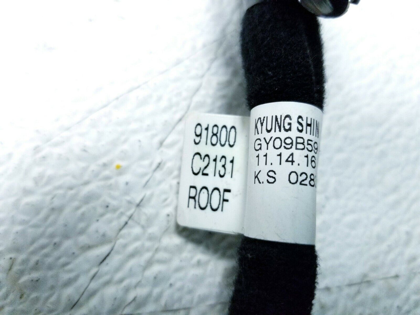 15 16 17 Hyundai Sonata Roof Headliner Wire Harness 91800-c2131 OEM