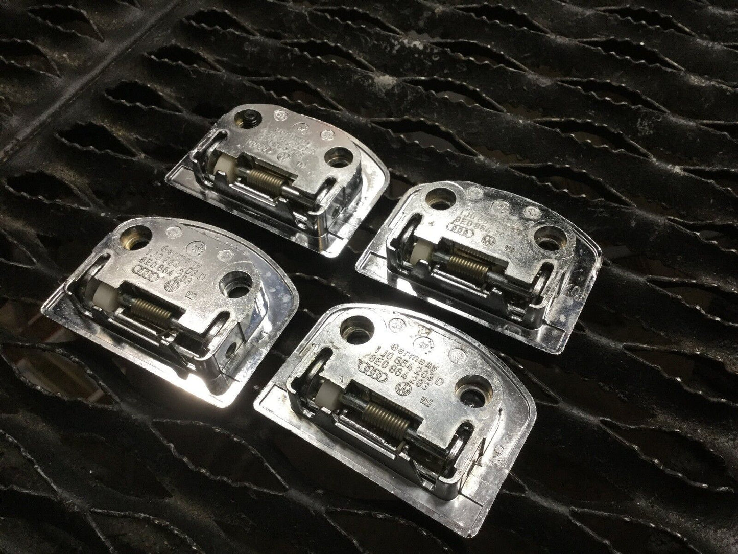 05 06 07 08 Audi A4 Rear Trunk Cargo Hook 4pcs OEM