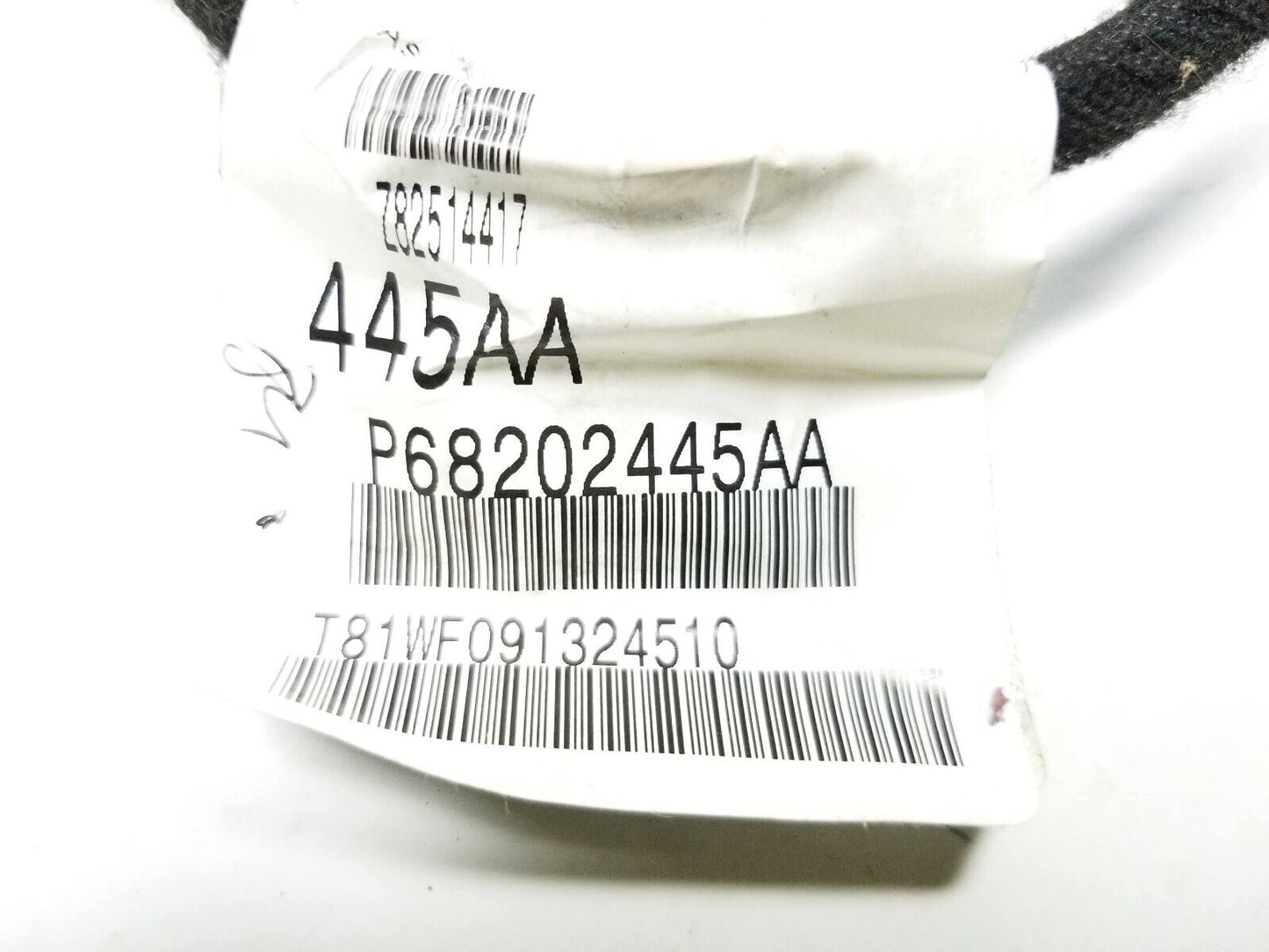 13 14 15 16 Dodge Dart Front Right Pass Door Wire Harness OEM 52k Miles