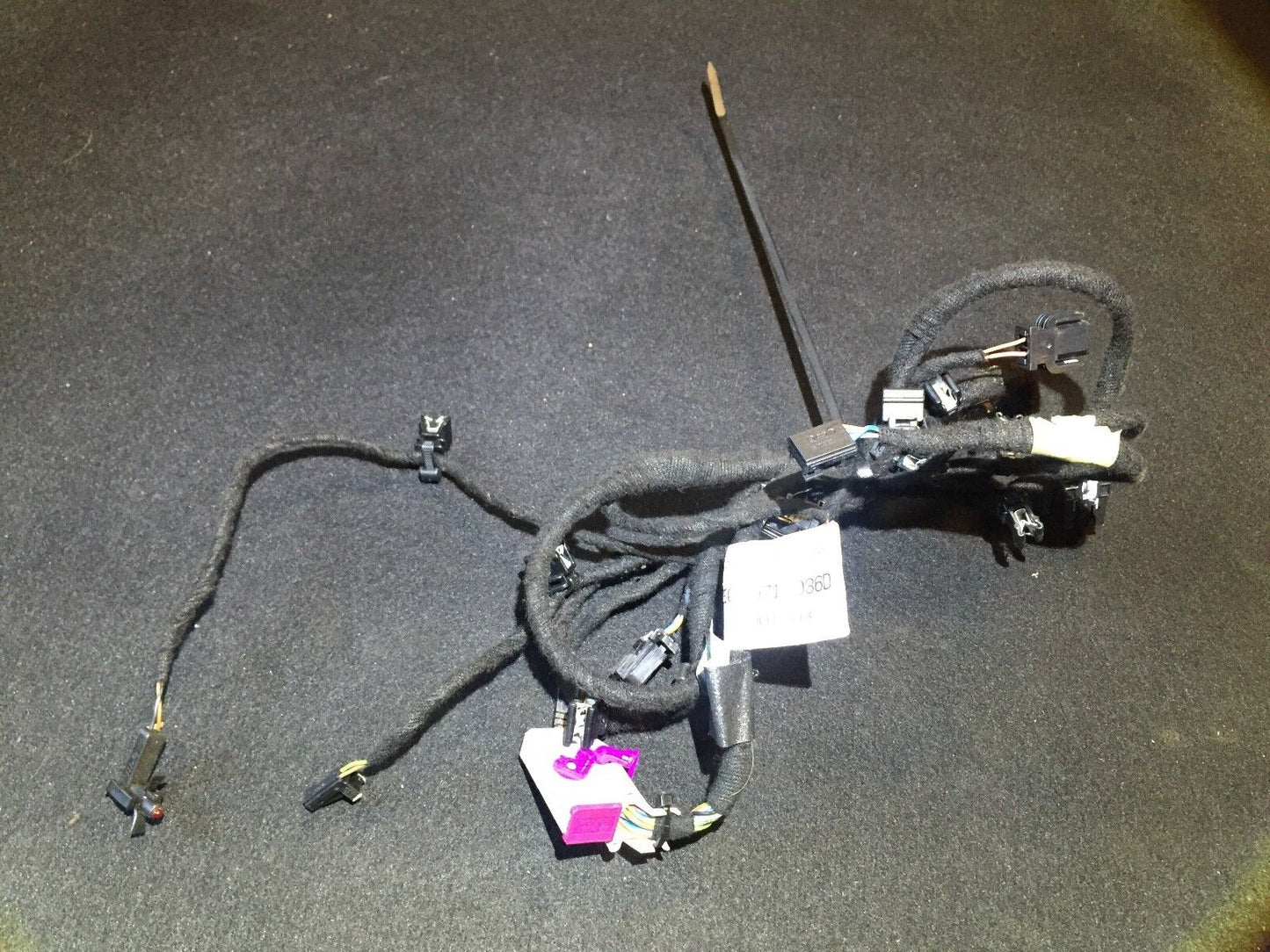 03 04 05 06 Audi A8 D3 Front Left Driver Door Wire Harness 4e0971036 OEM