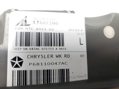 14 15 16 17 Jeep Grand Cherokee Driver Left Inner Tail Light OEM