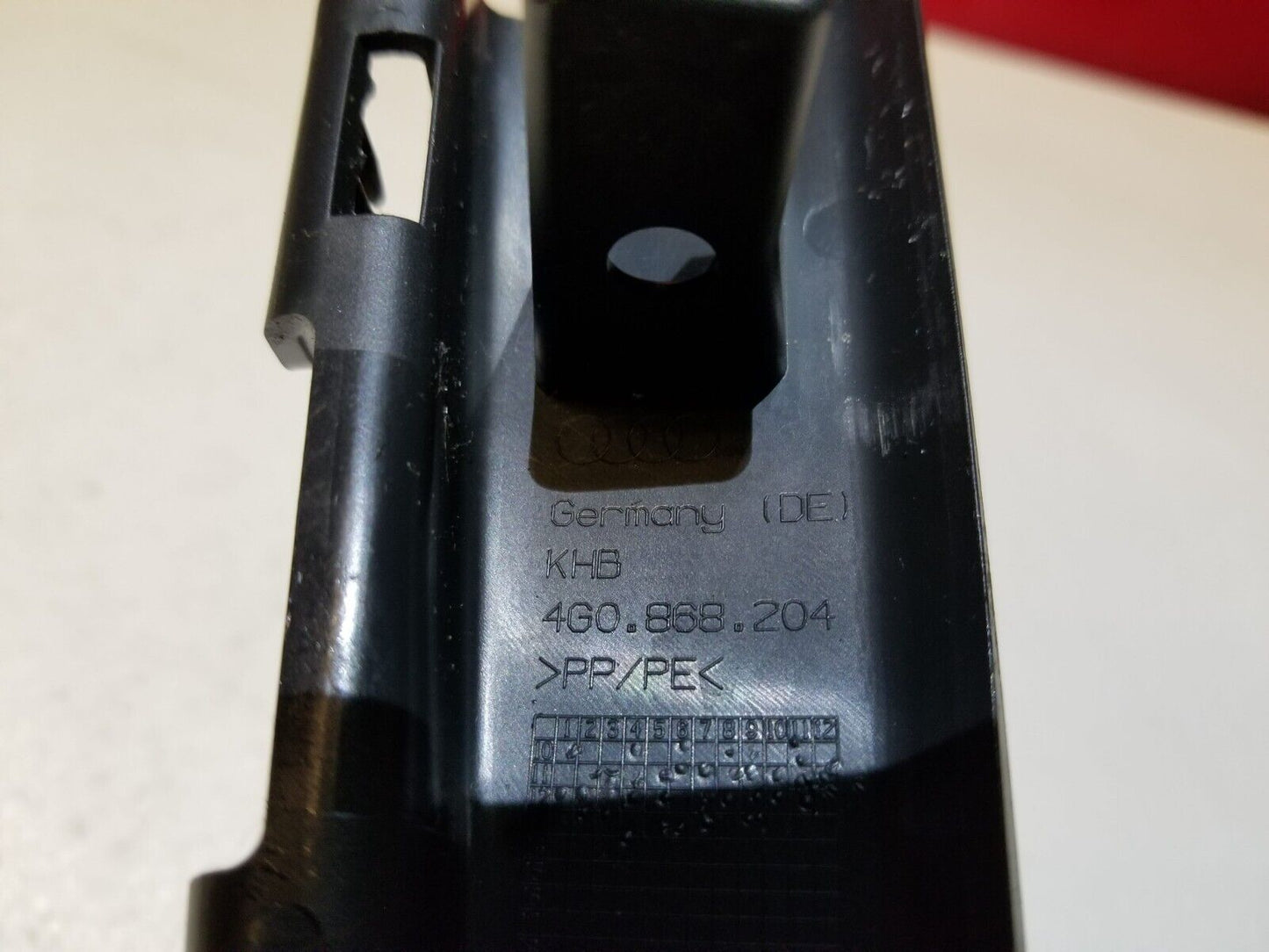 12 13 14 15 Audi A6  Right Passenger Side Middle A Pillar Cover Trim Panel OEM