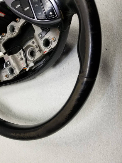 14 15 16 17 Hyundai Elantra Gt Steering Wheel Black Leather OEM