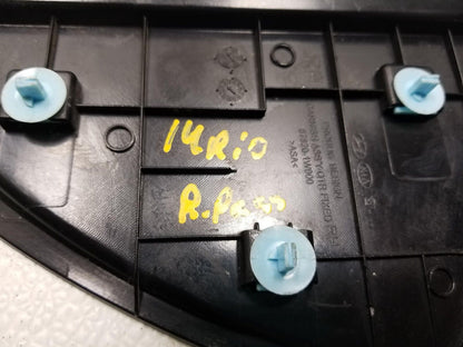12 13 14 15 Kia Rio Rear Quarter Trim Garnish Passenger Right Side OEM