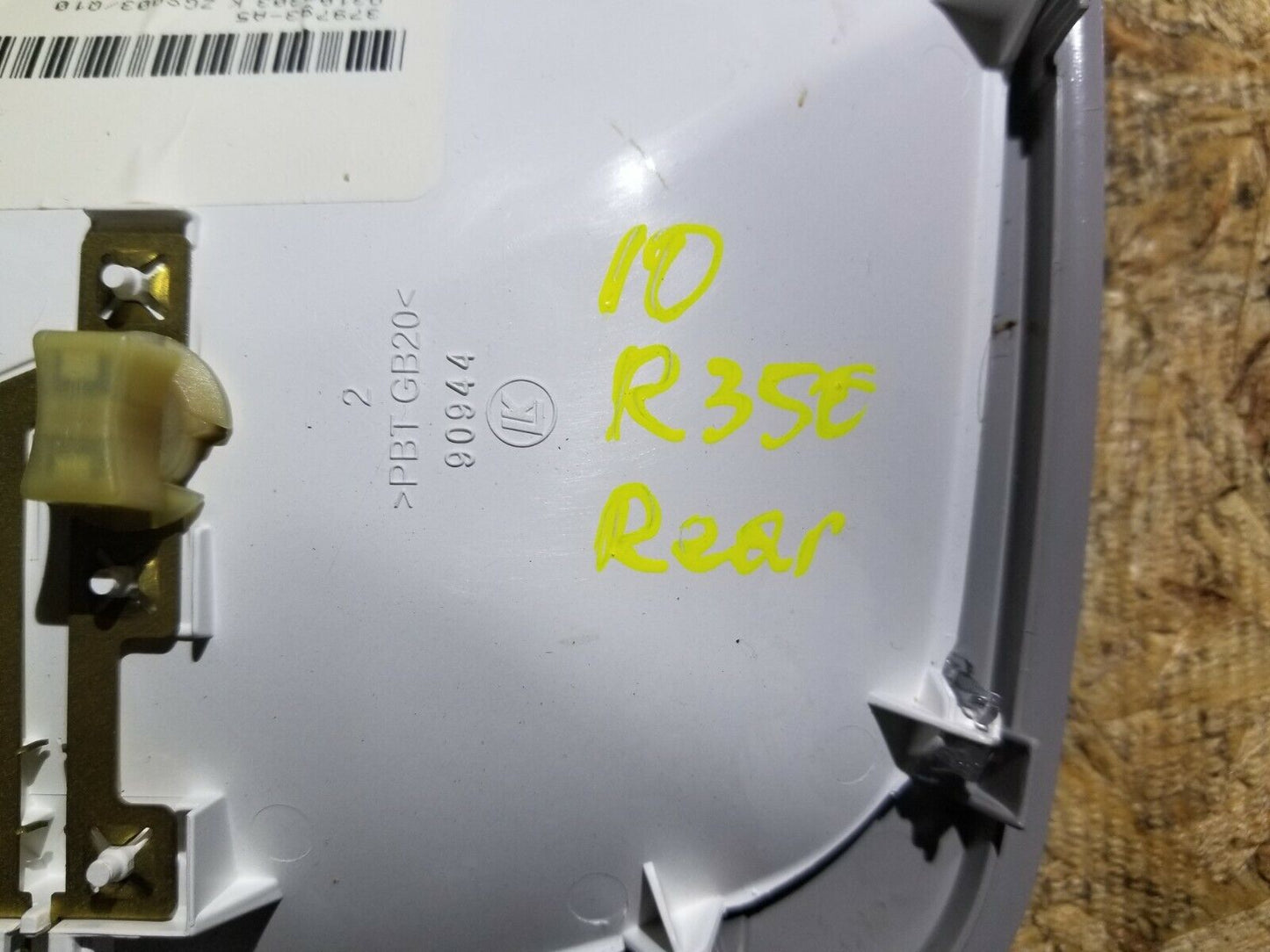 07 08 09 10 Mercedes-benz R350 Rear Roof Overhead Dome Light Lamp OEM