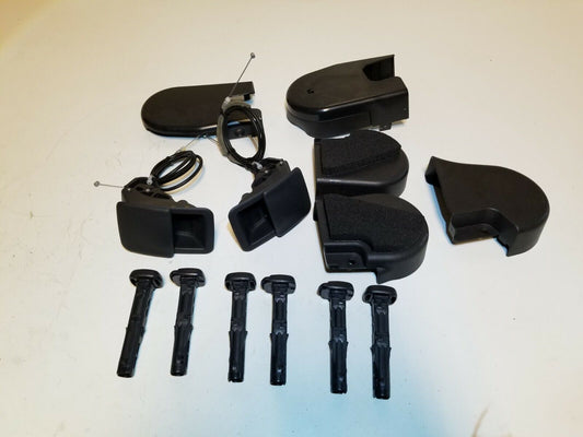 11 12 13 14 15 16 Scion Tc Rear Seat Headrest Guide Sleeve & Seat Trim 13pcs OEM