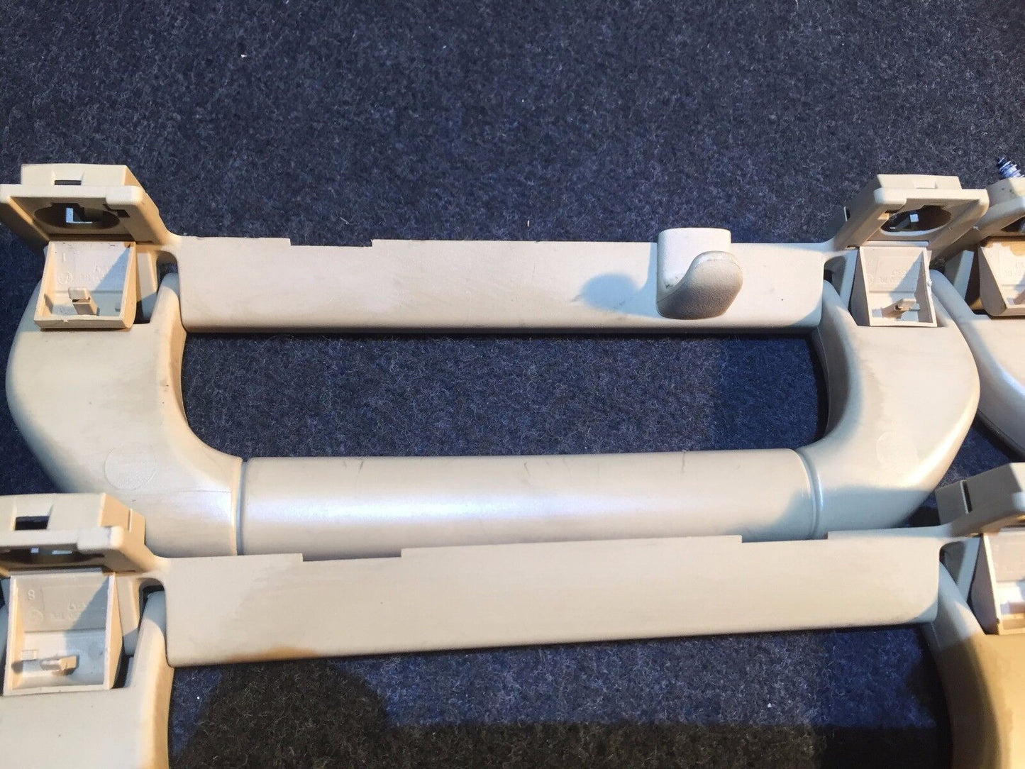 02 03 04 05 BMW E65 Roof Overhead Headliner Grab Handle 4pcs OEM