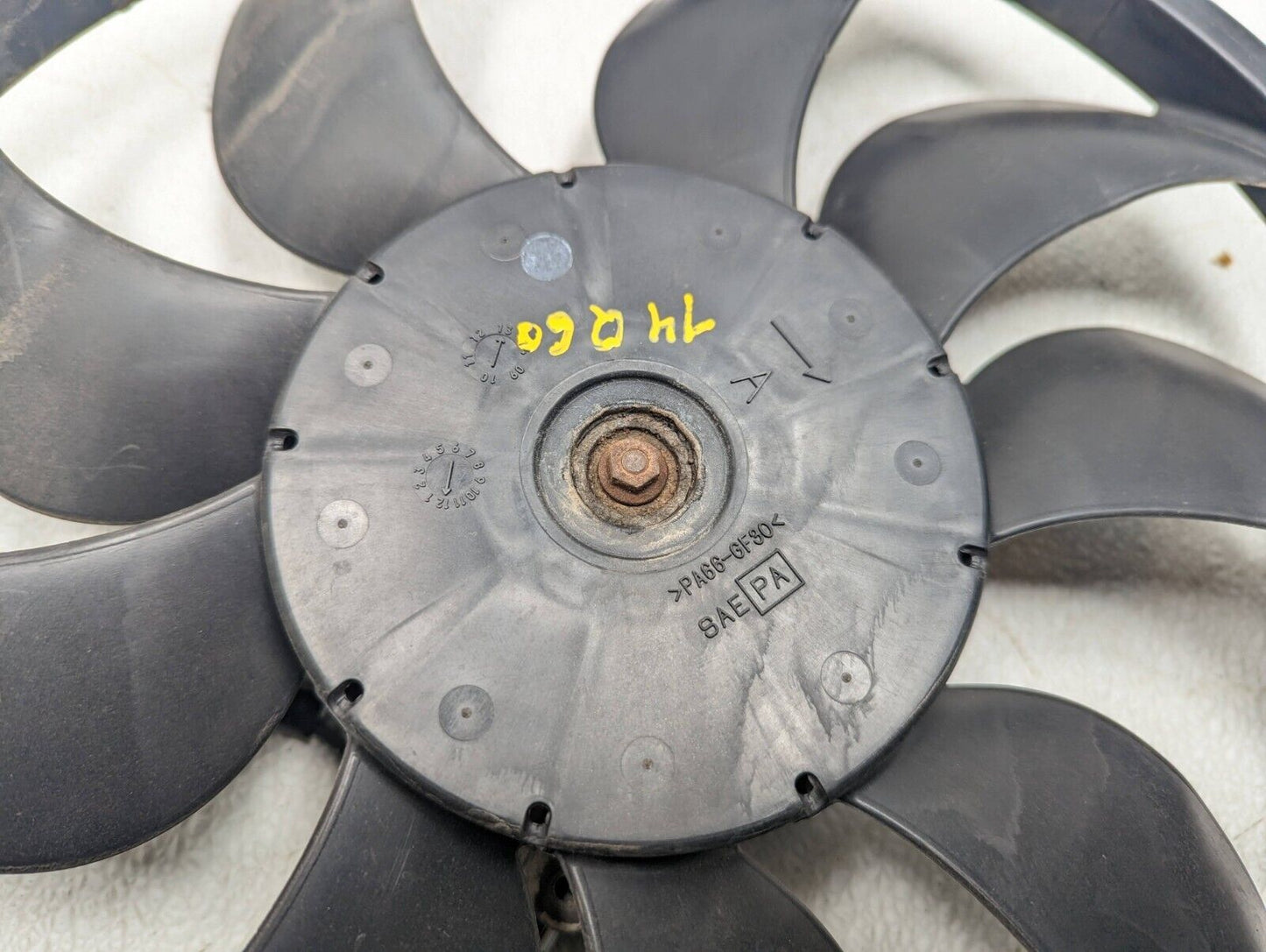 2014-2015 Infiniti Q60 Radiator Cooling Fan "a" OEM ✅