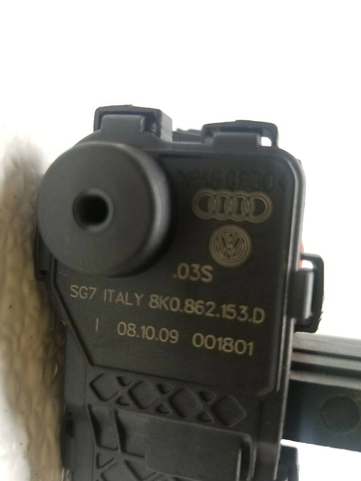08 09 10 11 Audi A5 Coupe Fuel Tank Door Lock Actuator 8k0862153d OEM