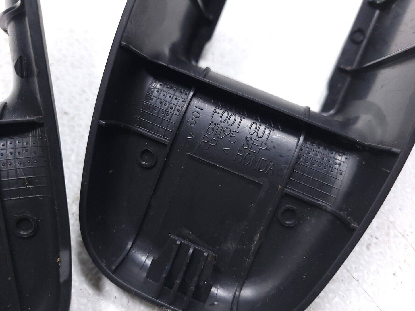 07 08 Acura Tl Type S Front Outer Seat Track Cover 2pcs  OEM