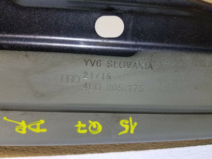 11 12 13 14 15  Audi Q7 Front Left Fender Upper Reinforcement Bracket OEM