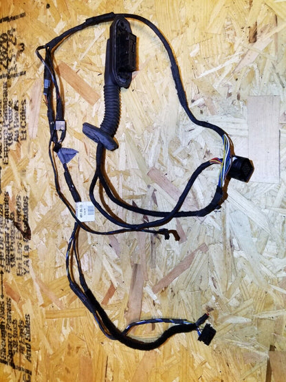 04 05 06 07 BMW 530xi E60 Rear Door Wire Harness Driver Side Left OEM