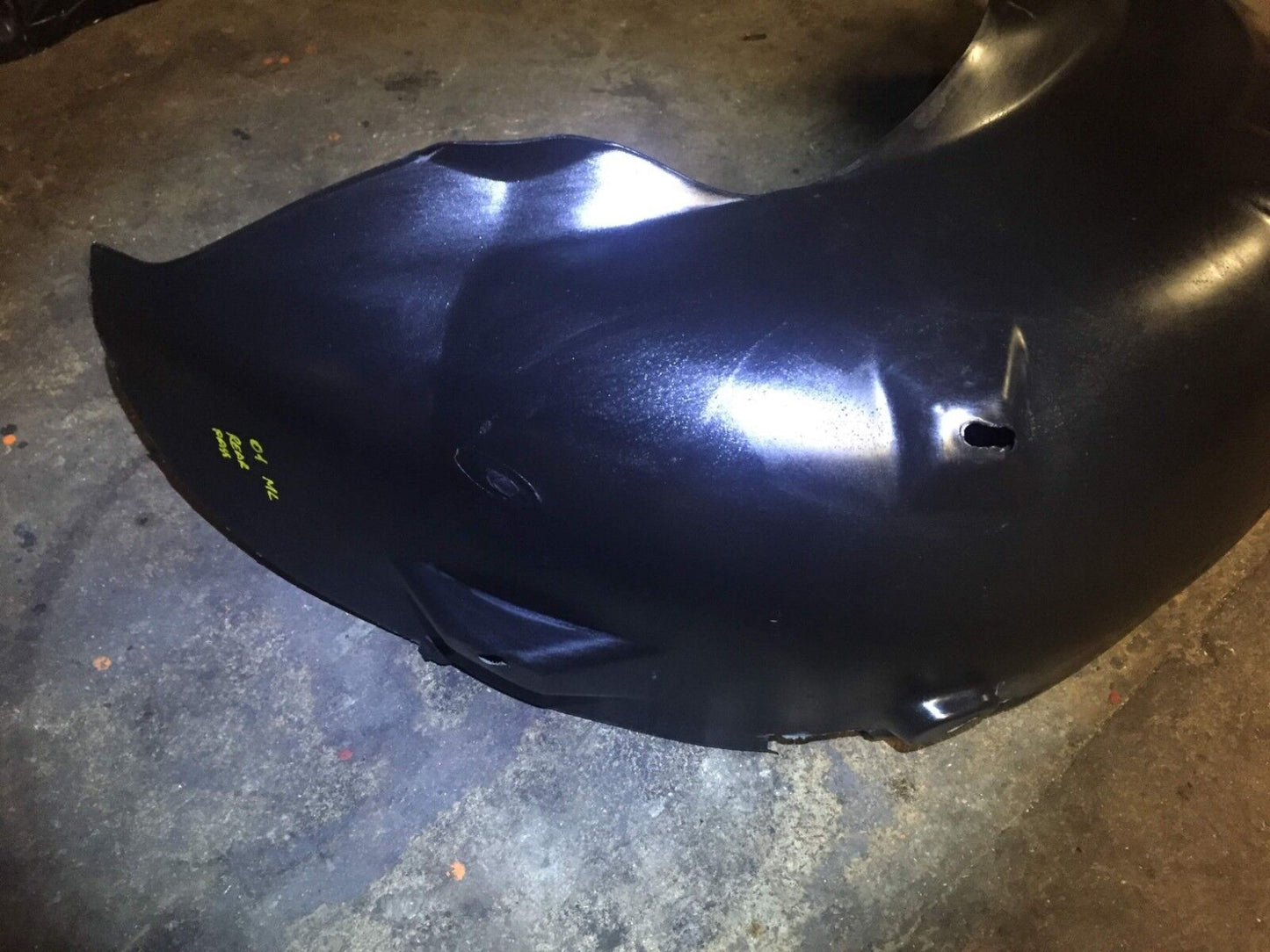 98 99 00 01 Mercedes W163 Rear Pass Side Fender Wheel Liner Splash Guard OEM