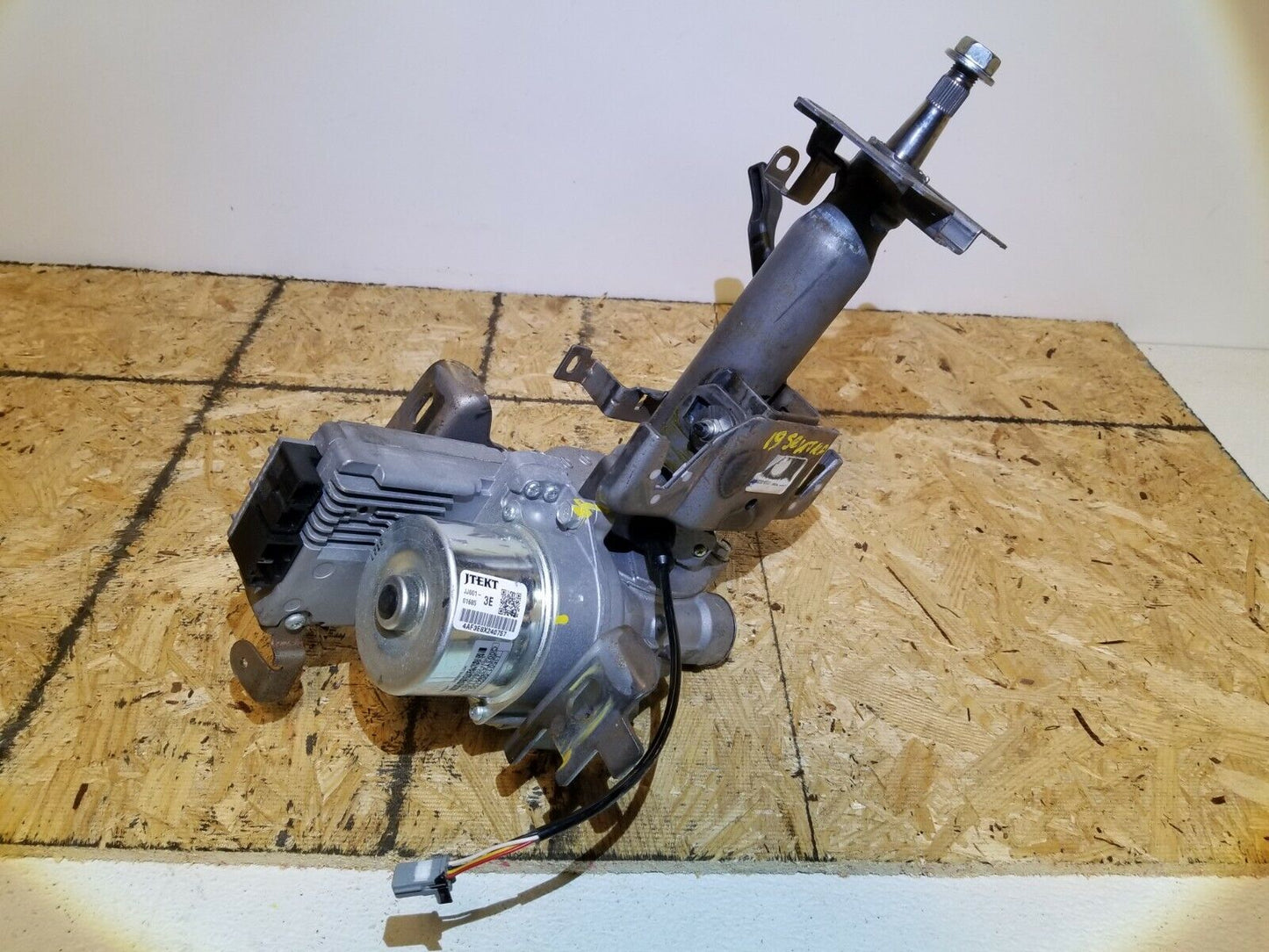 16 17 18 19 Nissan Sentra Steering Column W/ Motor OEM 49k