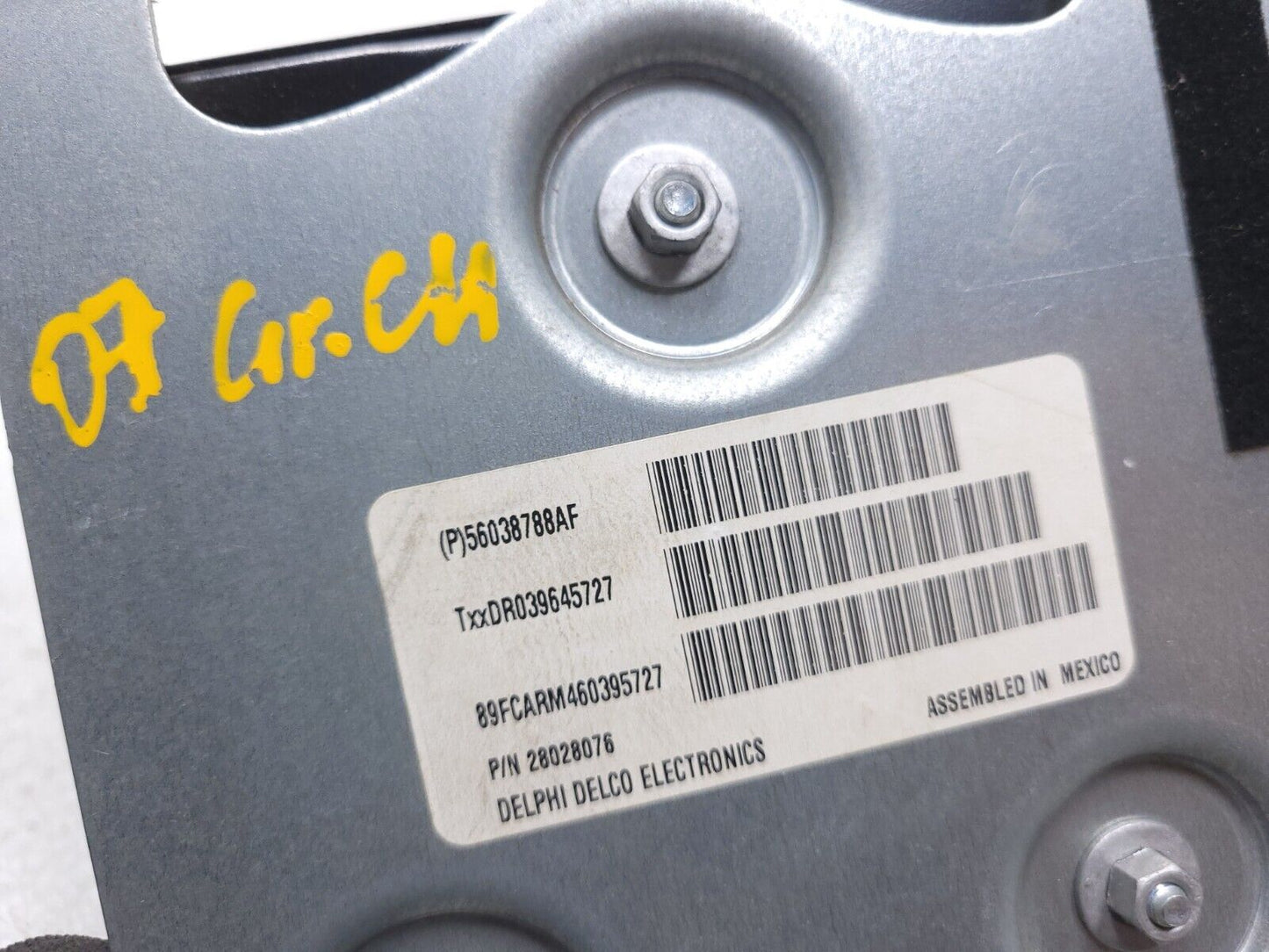 2006 - 2010 Jeep Grand Cherokee Radio Satellite Receiver Module P05064075ac OEM