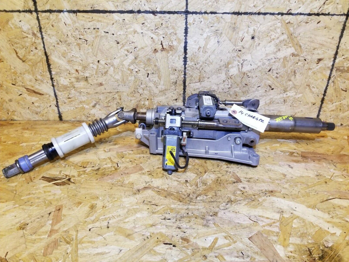 14 2014 Dodge Charger Steering Column W/ Motors OEM