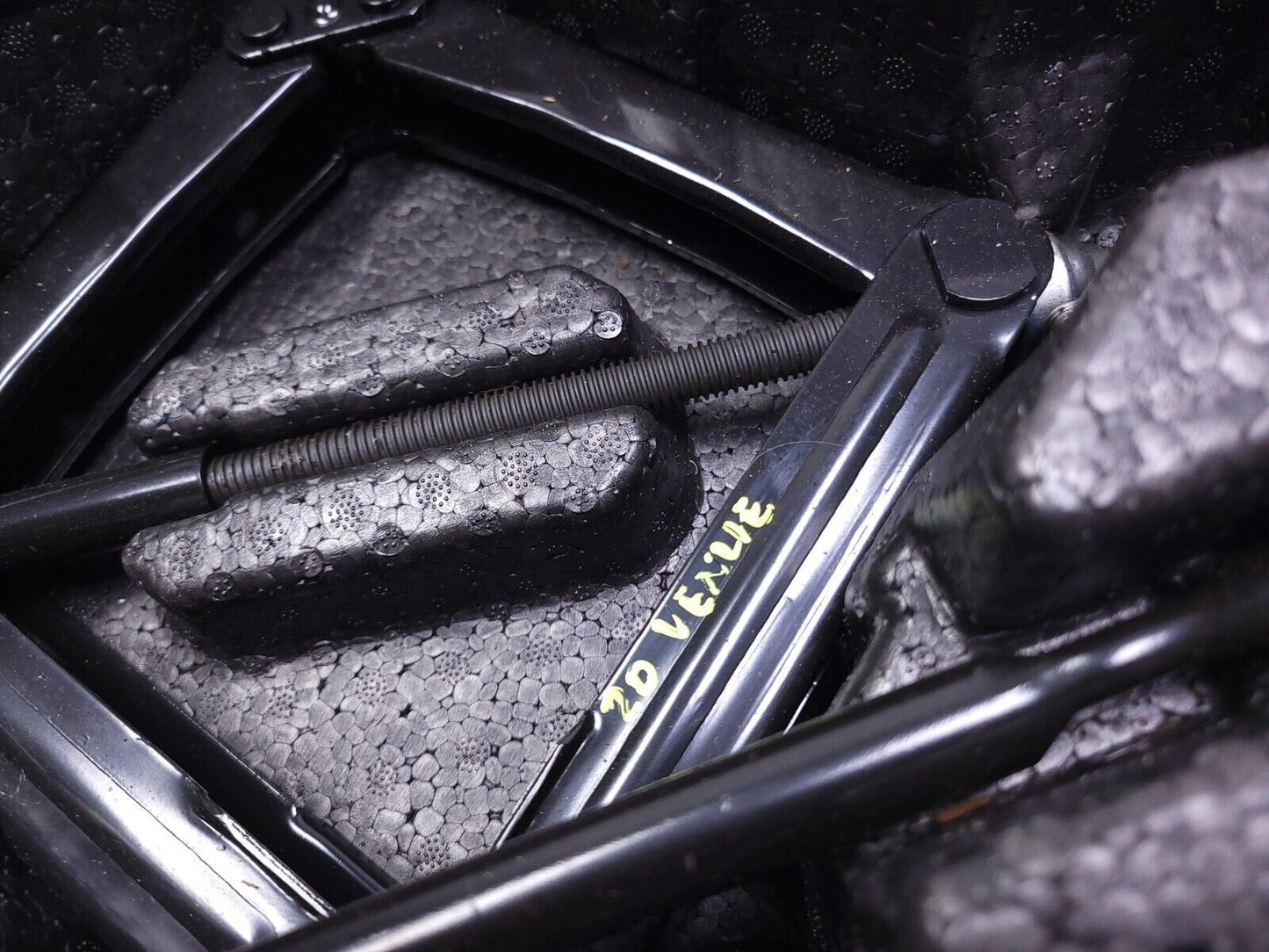 20 21 22 Hyundai Venue Spare Tire Jack & Tool Kit W/ Storage Foam OEM