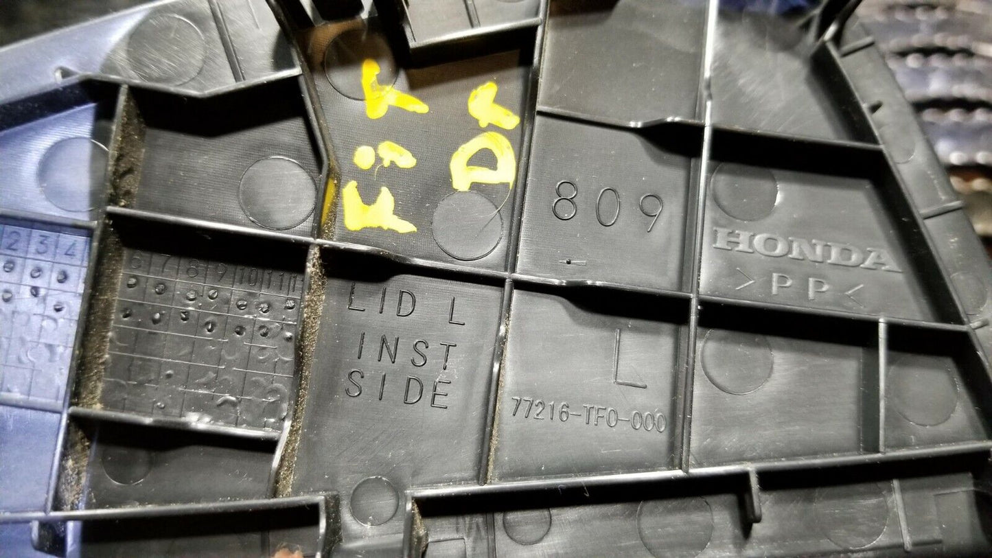 09 10 11 12 13 14 Honda Fit Dash End Cap Cover Driver Side OEM