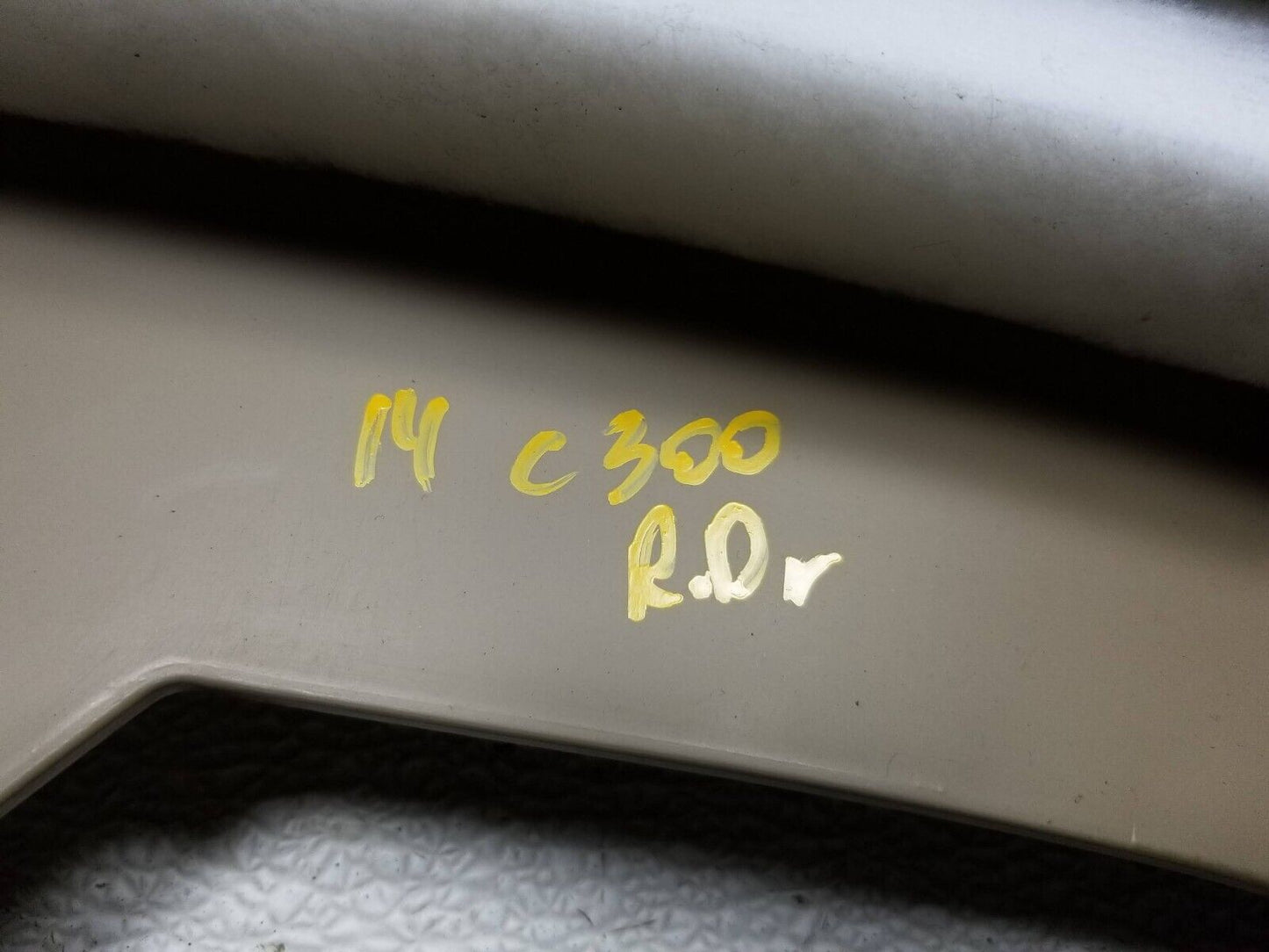 12 13 14 Mercedes-benz C300 Rear Left Driver Side C Pillar Lower Trim Cover OEM