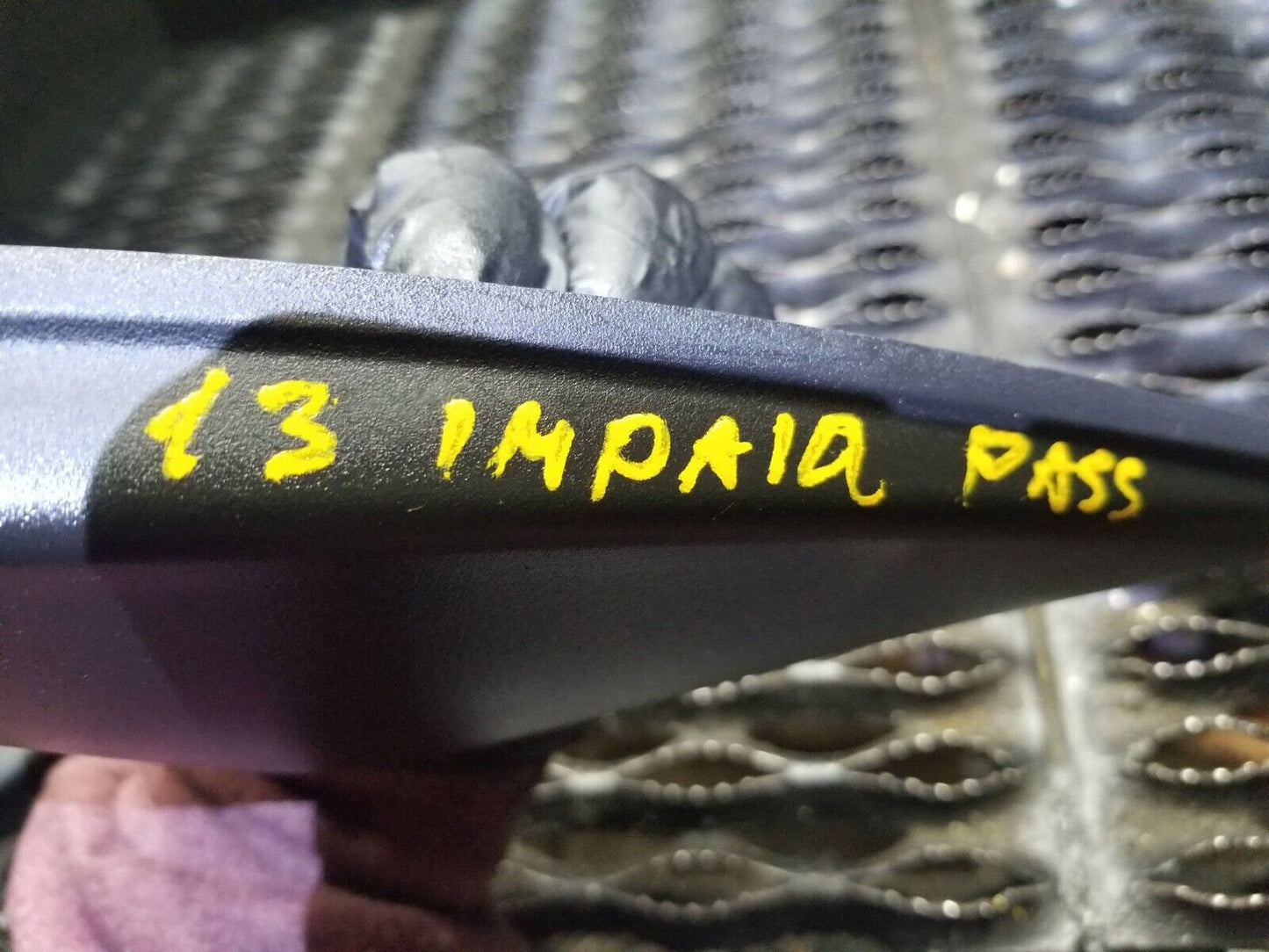 08 09 10 11 12 13 Chevy Impala Passenger Corner Mirror Cover Trim OEM
