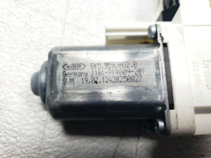 10 11 12 Audi Q5 Front Right Pass Door Window Regulator Motor OEM 72k Miles